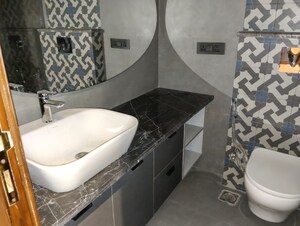 Bathroom in 4 BHK Builder Floor at Suncity – for Sale