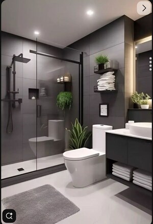 Attached Bathroom in 2 BHK Apartment at Mextech Miraya Divine, Kapur Bawdi – for Sale