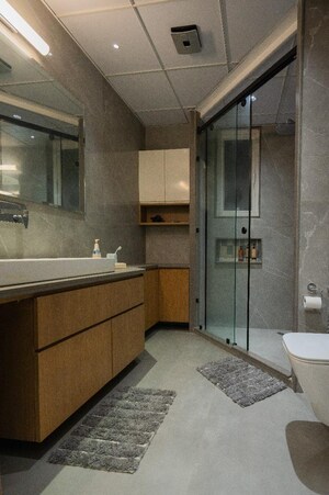 Kitchen in 3 BHK Apartment at Mahagun Moderne, Sector 78 – for Rent