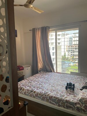 Bedroom in 2 BHK Apartment at Atlanta Society, Wakad – for Rent