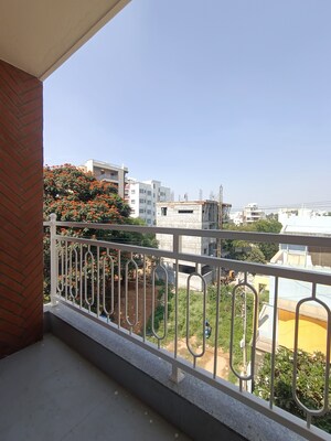 Balcony in 2 BHK Builder Floor at Hal Layout – for Rent