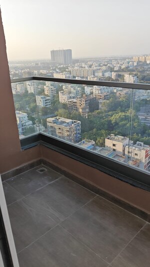 Balcony in 3 BHK Apartment at Team 4 Nyla, Miyapur – for Rent