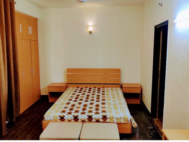 Bedroom, supertech-czar-suites 1 RK 535 Sq.Ft. Apartment In Omicron I Greater Noida Greater Noida 10795783