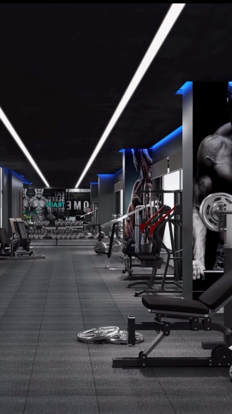 Gym, marathon-monte-south 2 Bedroom 941 Sq.Ft. Apartment In Byculla West Mumbai 10795784