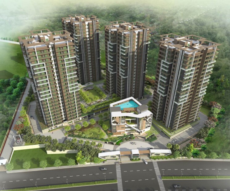 Other, rajapushpa-provincia 3 Bedroom 2020 Sq.Ft. Apartment In Narsingi Hyderabad 8971756