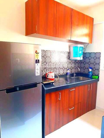 Kitchen in Studio Apartment at Sector 63 – for Rent