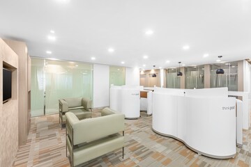 Bathroom in  Office Space at Olympia Platina, Perungudi – for Rent