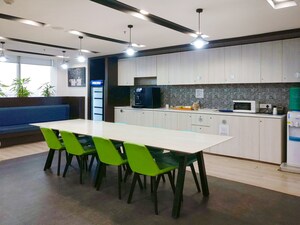 Team Area in  Office Space at Unitech Cyber Park, Sector 39 – for Rent