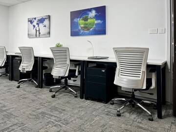 Team Area in  Office Space at Unitech Cyber Park, Sector 39 – for Rent