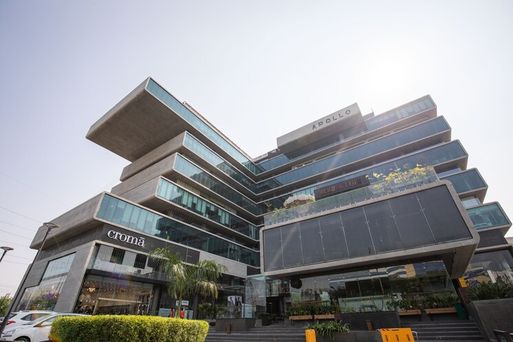Exterior View, vijay nagar Commercial Office Space 807 Sq.Ft. In Vijay Nagar Indore 9540225