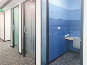 Building Lobby in  Office Space at Supreme Business Park, Powai – for Rent