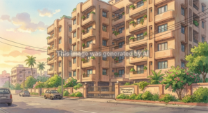  Apartment – Exterior View View at Pardi Kande - for Sale