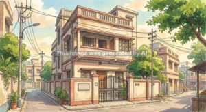  Apartment – Exterior View View at Jadavpur - for Sale