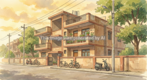  Apartment – Exterior View View at Sadullahabad - for Sale