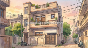  Builder Floor – Exterior View View at Maharani Enclave - for Sale