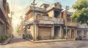  Shop – Exterior View View at Raja Park - for Sale