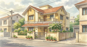  Independent House – Exterior View View at Haripura - for Sale