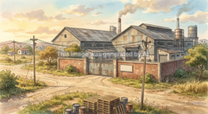  Industrial Plot – Exterior View View at Annaram - for Sale