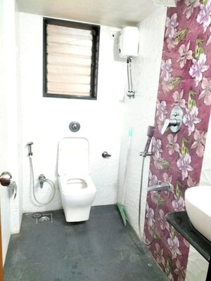 Bathroom in 3 BHK Apartment at Rock Castle Dahisar, Dahisar West – for Sale
