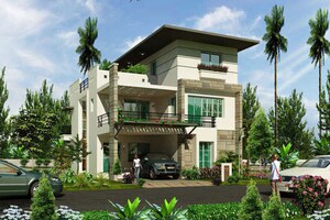 3 BHK Villa – Exterior View View at Srihari Anithara Aura, Isnapur - for Sale