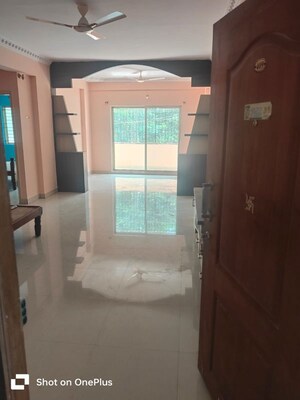 Living Room in 3 BHK Apartment at BM Green Woods, Chikkabellandur – for Rent