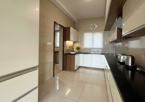 Kitchen in 4 BHK Apartment at Sobha HRC Pristine, Jakkuru – for Sale