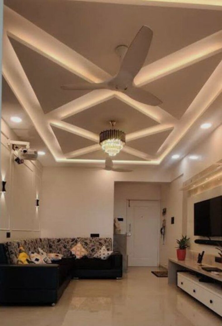 Living Room, purav-heights 1.5 Bedroom 585 Sq.Ft. Apartment In Girgaon Mumbai 9448939