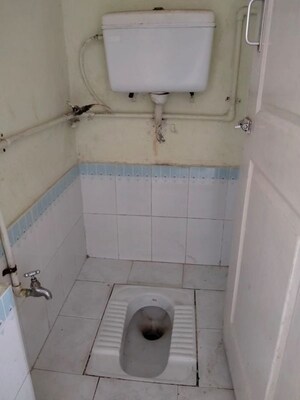 Bathroom in 1 RK Apartment at Malvani Shree Moreshwar CHS, Malad West – for Rent