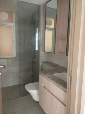 Bathroom in 3 BHK Apartment at DLF Gardencity Enclave, Sector 93 – for Sale