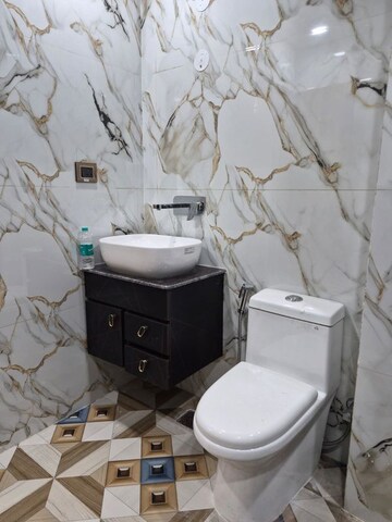 Bathroom in 3 BHK Builder Floor at Shiv Ganga Apartments Vasundhara, Vasundhara Sector 4 – for Sale
