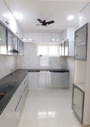 Kitchen in 4 BHK Villa at Nallagandla – for Rent