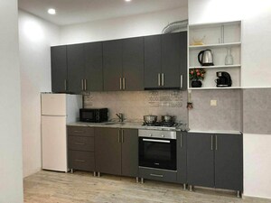 Kitchen in 1 BHK Builder Floor at Vasai West – for Sale