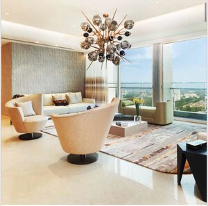 Living Room in 3 BHK Apartment at Mittal Phoenix Towers, Lower Parel – for Sale