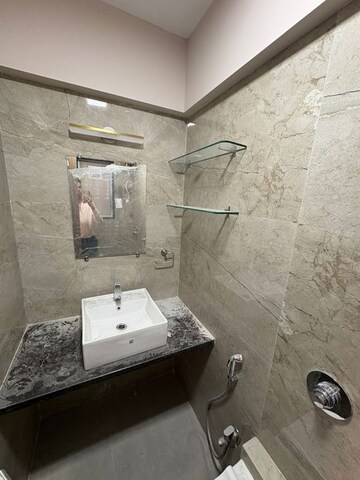 Bathroom in 2 BHK Apartment at Khar West – for Rent