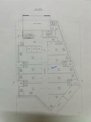 Floor Plan in  Office Space at Yashada Vivanta Vantage Twenty One, Pimpri – for Rent