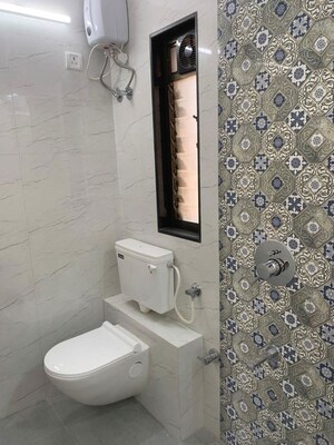 Bathroom in 2 BHK Apartment at Sneh CHS, Nerul – for Rent