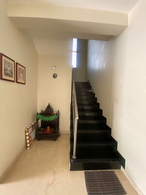 Staircase in 4 BHK Villa at Paranjape Schemes Forest Trails, Bhugaon – for Sale