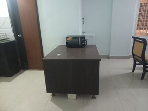 Dining area in 3 BHK Builder Floor at Sector 16c Greater Noida – for Rent