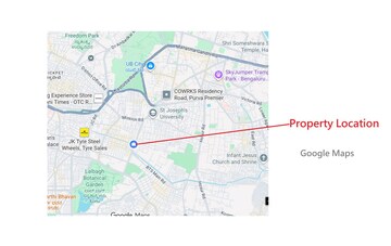  Office Space – Map Location View at Kh Road - for Sale