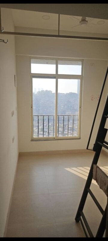 Living Room in 1 BHK Apartment at Group Satellite Aarambh, Malad East – for Rent