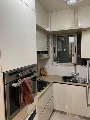 Kitchen in 1 BHK Apartment at Hiranandani Regent Hill, Powai – for Rent