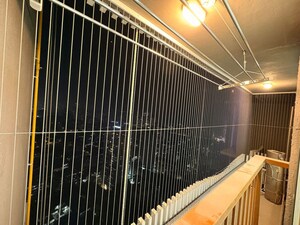 Balcony in 1 BHK Apartment at Chandak 34 Park Estate, Goregaon West – for Rent