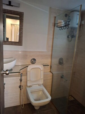 Bathroom in 2 BHK Apartment at Bandra West – for Rent