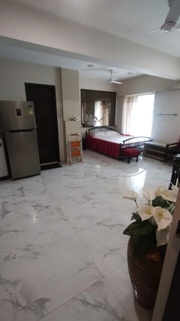 Living Room in 1 RK Apartment at Krishna Kripa Apartment, Khar West – for Sale