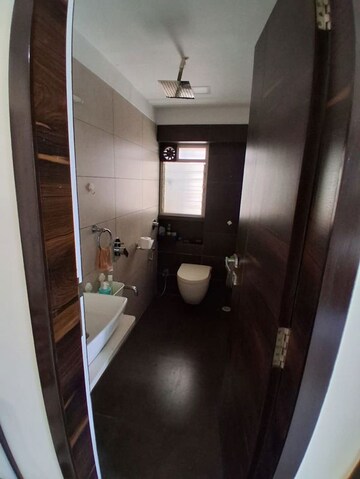 Bathroom in 1 BHK Apartment at Krishna Kripa Apartment, Khar West – for Sale