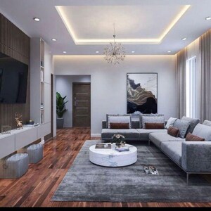Living Room in 5 BHK Villa at Rangpuri – for Sale