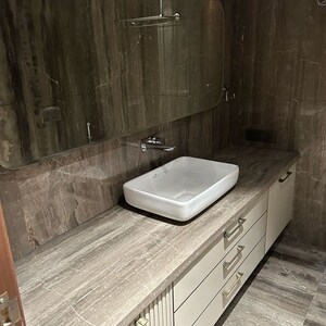 Bathroom in 4 BHK Builder Floor at Vasant Vihar – for Sale