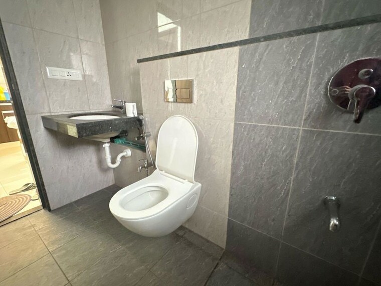 Bathroom, gera-world-of-joy 2 Bedroom 765 Sq.Ft. Apartment In Kharadi Pune 9687741