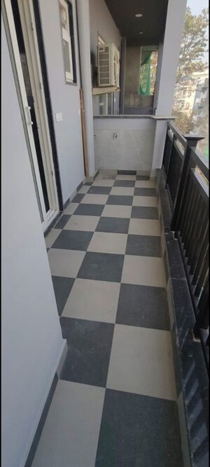 Staircase in 2 BHK Builder Floor at RWA Residential Society, Sector 40 – for Rent