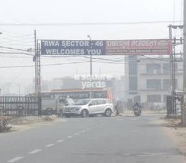 Exterior View, rwa-residential-society-sector-46 1 Bedroom 105 Sq.Ft. Builder Floor In Sector 46 Gurgaon 9687814